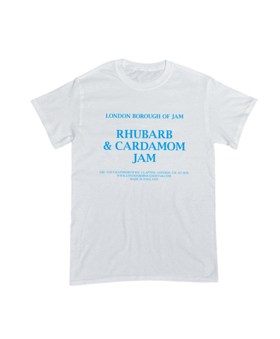 LBJ Tee: Rhubarb & Cardamom Jam